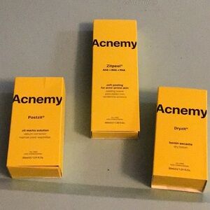 Acnemy  great trio for getting ahead of acne new in box